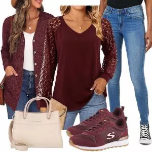 Frühlings Outfits Coller Look für den Frühling