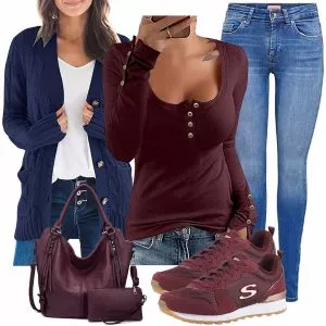 Frühlings Outfits Bequemes Casual Outfit