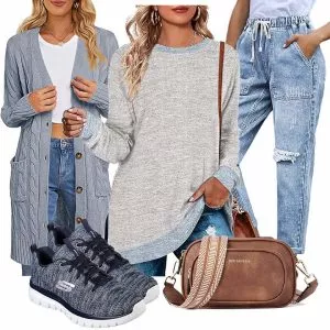 Frühlings Outfits Komplette Outfit für Damen