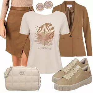 Frühlings Outfits Coller Look für den Freizeit