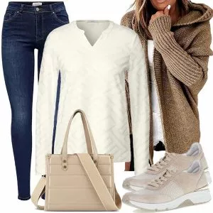 Frühlings Outfits Alltags Outfit