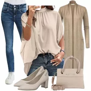 Frühlings Outfits Moderner Frühling-Look Outfit