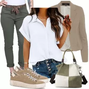 Frühlings Outfits Outfit für Jeden Tag