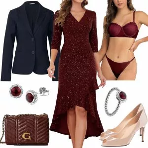 Party Outfits Auffälliger Look