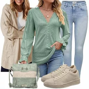 Frühlings Outfits Stylische Frühlinglaune