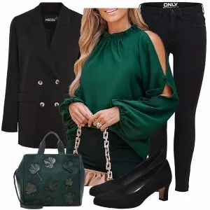 Frühlings Outfits Eleganter Look