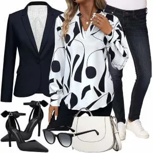 Frühlings Outfits Coller Look für den Frühling