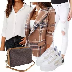 Frühlings Outfits Cooler Frühlingsoutfit