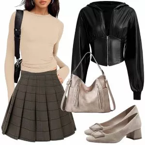 Frühlings Outfits Cooler Frühlingsoutfit