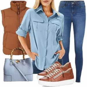 Frühlings Outfits Coller Look