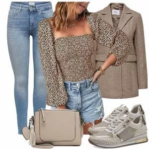 Frühlings Outfits Perfektes Frauen Outfit