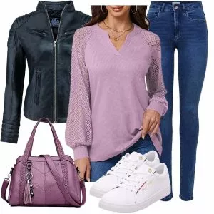 Frühlings Outfits Moderner Frühling-Look Outfit