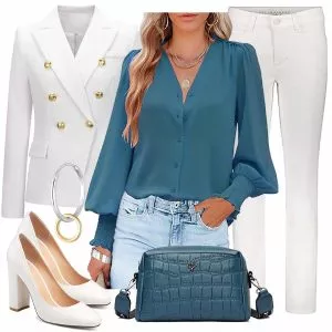Frühlings Outfits Coller Look für den Frühling