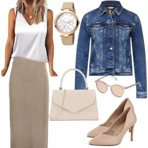 Frühlings Outfits Schöner Frühlings Look