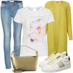 Frühlings Outfits Stylische Frauen Outfit