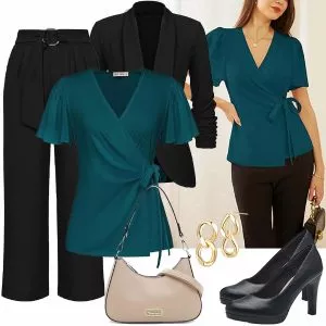 Frühlings Outfits Auffälliger Frauen Outfit