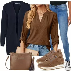 Frühlings Outfits Moderner Frühling-Look Outfit