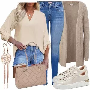 Frühlings Outfits Komplette Outfit für Damen