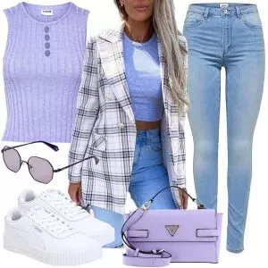 Frühlings Outfits Auffälliger Look für den Frühling