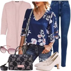 Frühlings Outfits Buntes Outfit Für Den Frühling