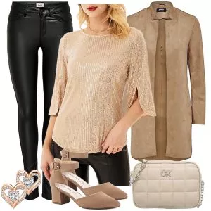 Frühlings Outfits Auffälliger Frauen Outfit