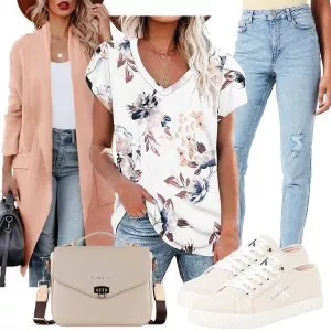 Frühlings Outfits Komplette Outfit für Damen