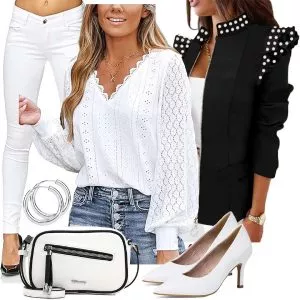 Frühlings Outfits Stylisches Outfit für Frauen