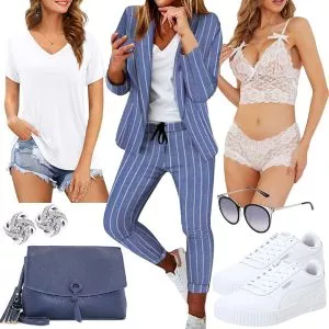 Frühlings Outfits Stylische Frühlings Kombination