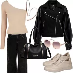 Frühlings Outfits Elegantes Komplette Outfit