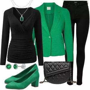 Frühlings Outfits Elegantes Frauen Outfit