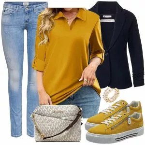 Frühlings Outfits Stylischer Frühling Look