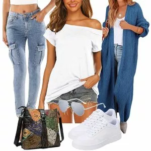 Frühlings Outfits Coller Look für den Frühling