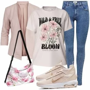 Frühlings Outfits Stylische Frauen Outfit