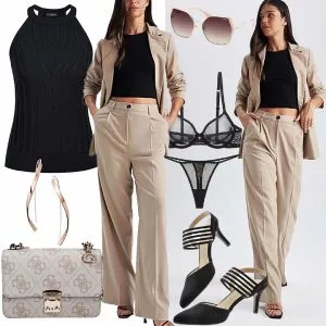 Frühlings Outfits Elegantes FrauenOutfit