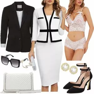 Business Outfits Elegantes Komplette Outfit