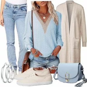 Frühlings Outfits Frühling Outfit für den Freizeit