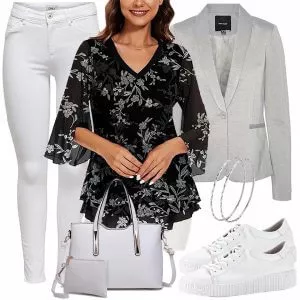 Frühlings Outfits Modisches Frauenoutfits