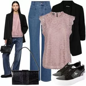 Frühlings Outfits Frauenoutfits Für Den Freizeit