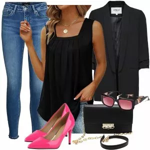 Sommer Outfits Modisches FrauenOutfit