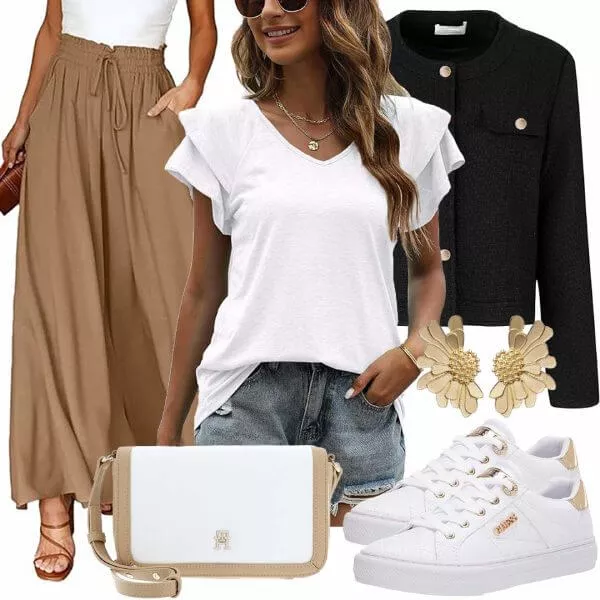 Sommer Outfits Damen Komplette Outfit