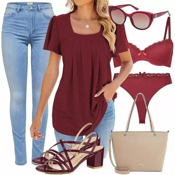 Sommer Outfits Modisches Sommeroutfit