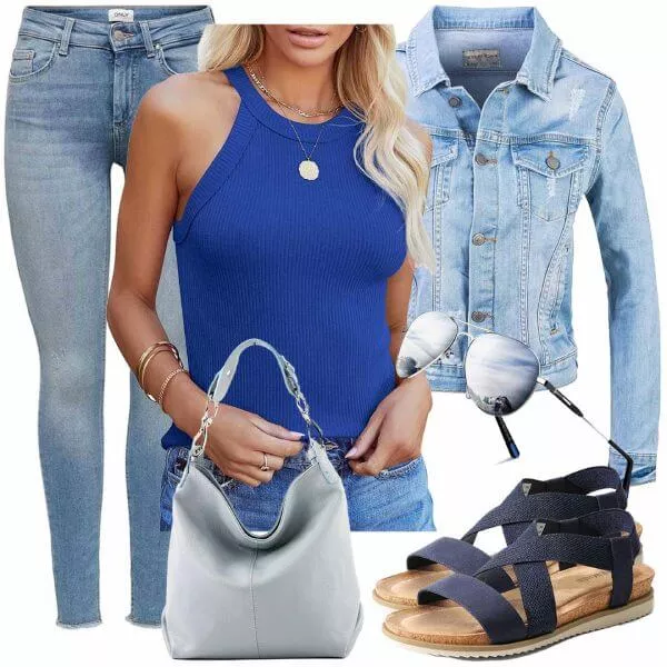 Sommer Outfits Frauenoutfits Für Den Freizeit