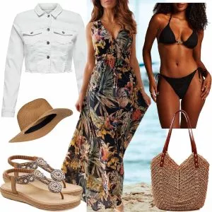 Sommer Outfits Strand Outfit für Frauen