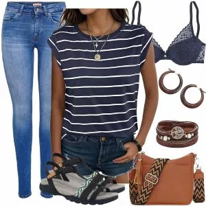 Sommer Outfits Damen Komplette Outfit