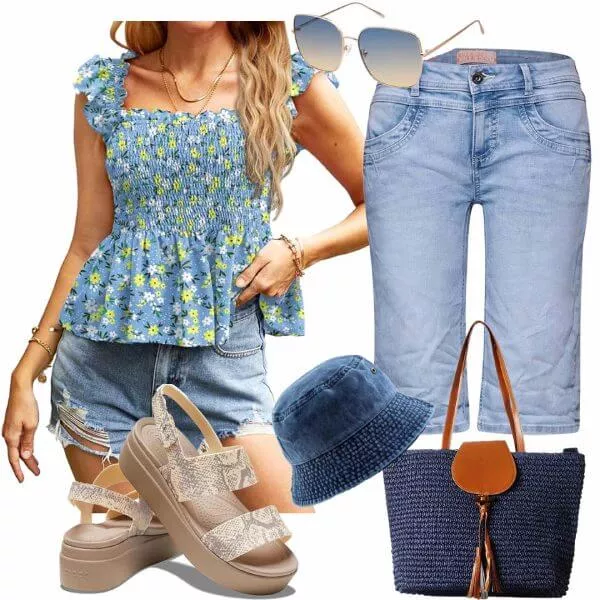 Sommer Outfits Coller Look für den Sommer