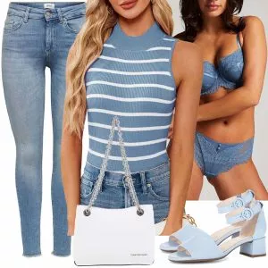 Sommer Outfits Auffälliger Look für den Sommer