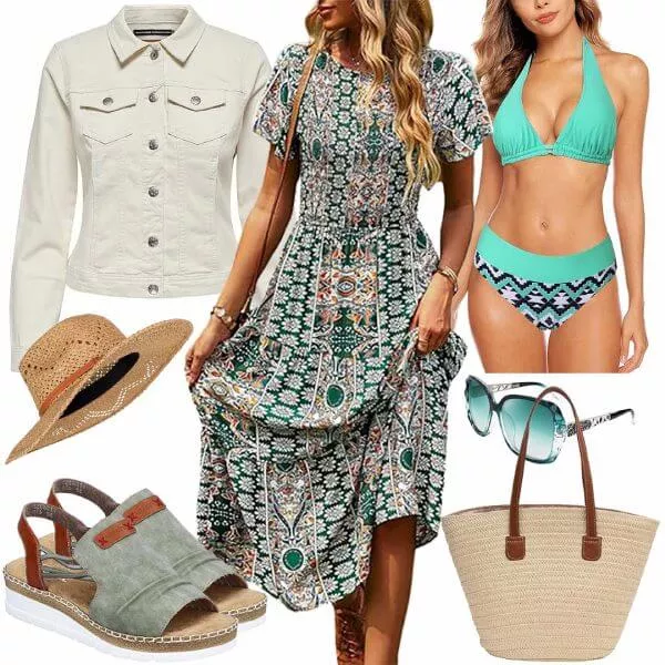 Sommer Outfits Coller Look für den Freizeit