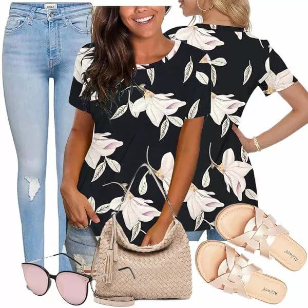 Sommer Outfits Moderner Sommer-Look Outfit