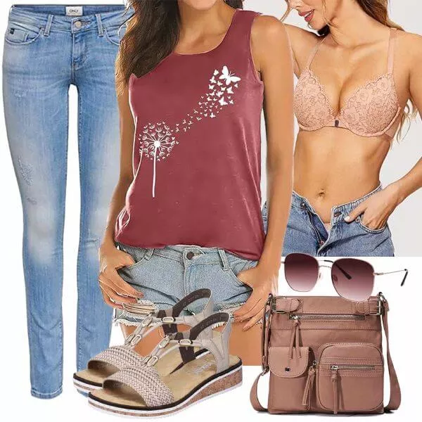 Sommer Outfits Stylischer Sommer Look