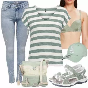 Sommer Outfits Komplette Outfit für Frauen